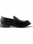 Officine Creative - Balance Leather Penny Loafers - Black