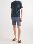 NN07 - Dylan Linen T-Shirt - Blue