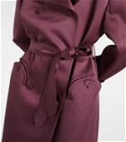 Blazé Milano Novalis Raisin Aseel trench coat