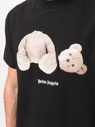 PALM ANGELS - Bear Classic Cotton T-shirt