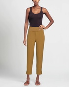 Manila Grace Womens Pants Military in Green