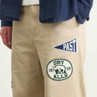 Human Made Men's College Pants in Beige