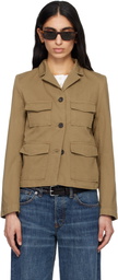 JEANERICA Khaki Carole Jacket