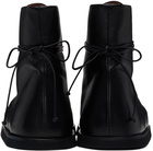 Marsèll Black Gigante Lace Up Ankle Boots