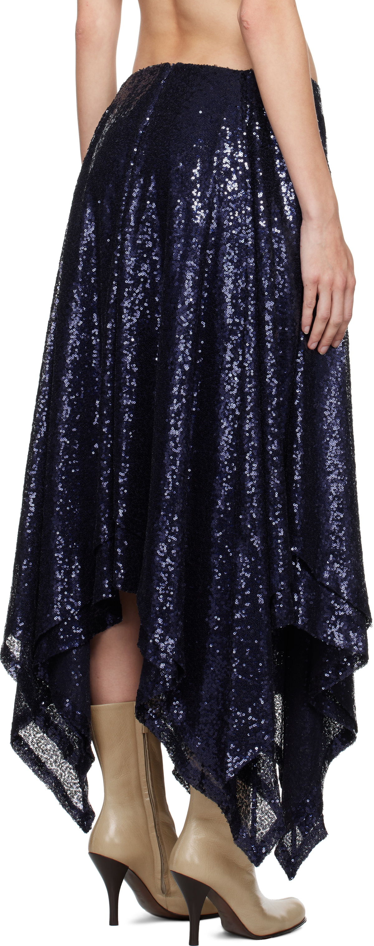 Nicklas Skovgaard Blue Isla Midi Skirt