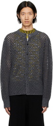ZANKOV Gray Luca Cardigan