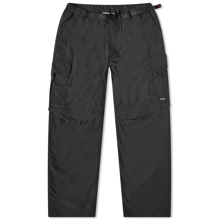 Photo: Gramicci Men's Convertible Micro Ripstop Pant in Black