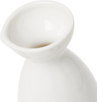 BY JAPAN - Beams Logo-Print Ceramic Sake Set - White