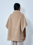 Max Mara Shearling Cape