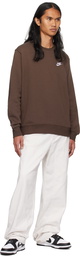 Nike Brown Crewneck Sweatshirt