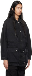 Isabel Marant Etoile Black Joanna Denim Jacket