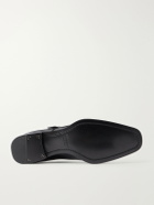 SAINT LAURENT - Connor Leather Oxford Shoes - Black