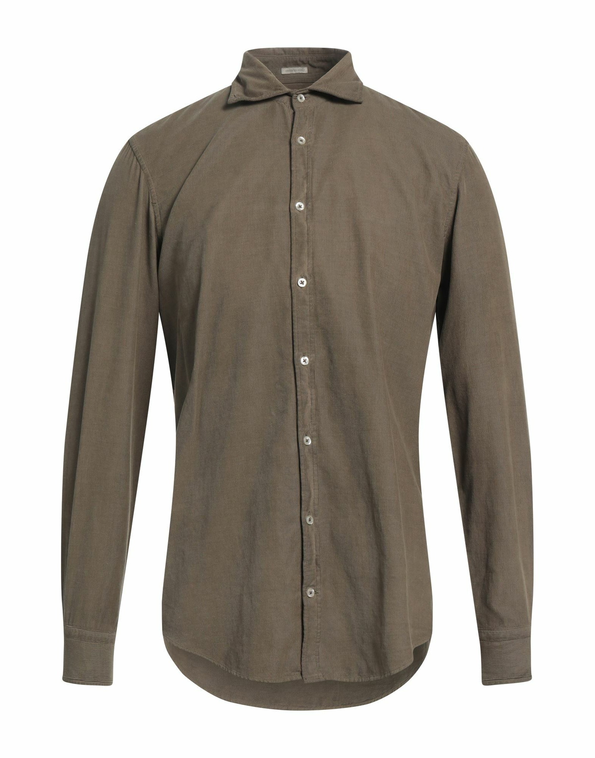 Massimo Alba Mens Shirt Military in Green