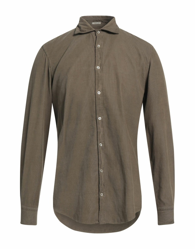Photo: Massimo Alba Mens Shirt Military in Green