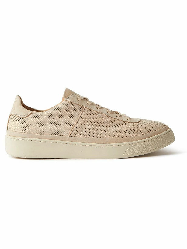 Photo: Mulo - Perforated Nubuck Sneakers - Neutrals