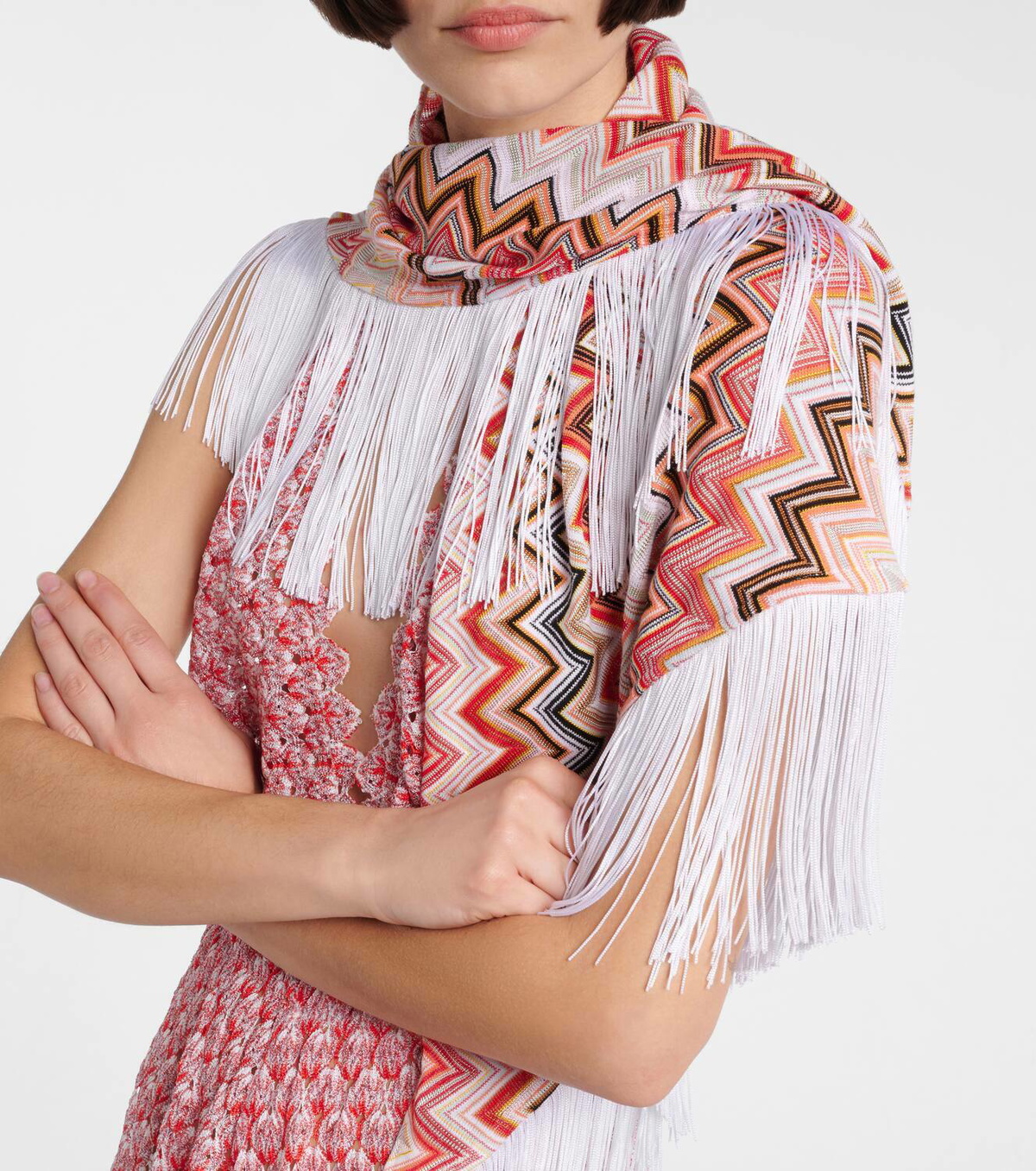 Missoni Cotton-blend scarf