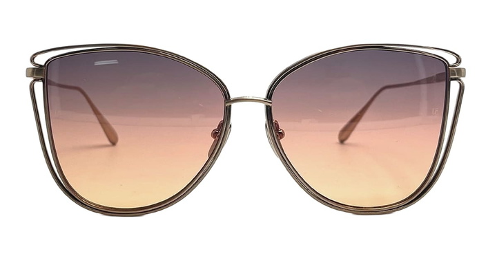 Photo: Linda Farrow Dinah - Matt Champagne Sunglasses