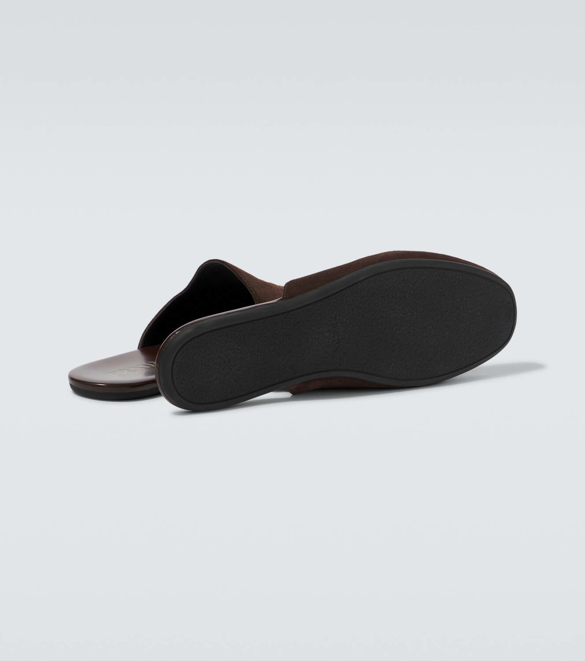 Prada Suede mules