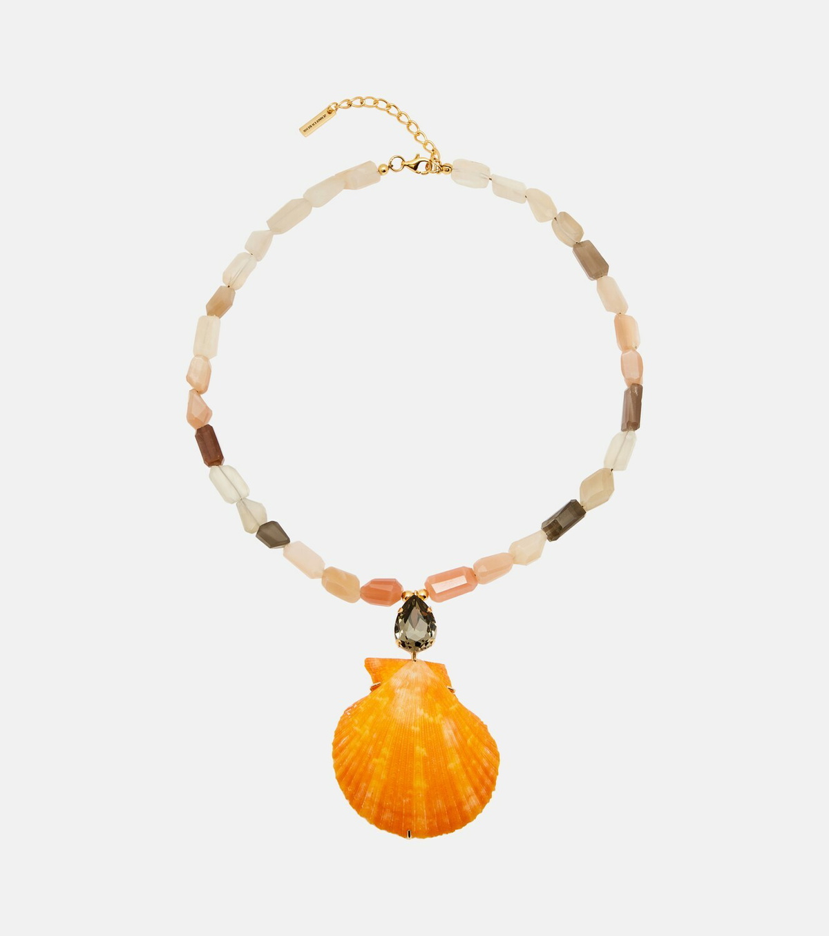 Jennifer Behr Syrena embellished pendant necklace