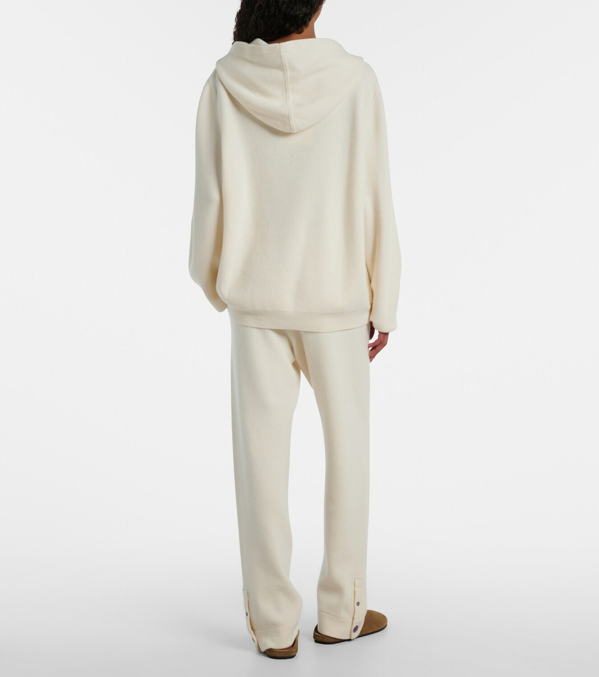 God's True Cashmere Embellished cashmere hoodie