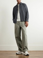 Folk - Garment-Dyed Cotton-Corduroy Shirt - Gray