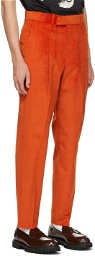 Paul Smith Orange Corduroy Trousers
