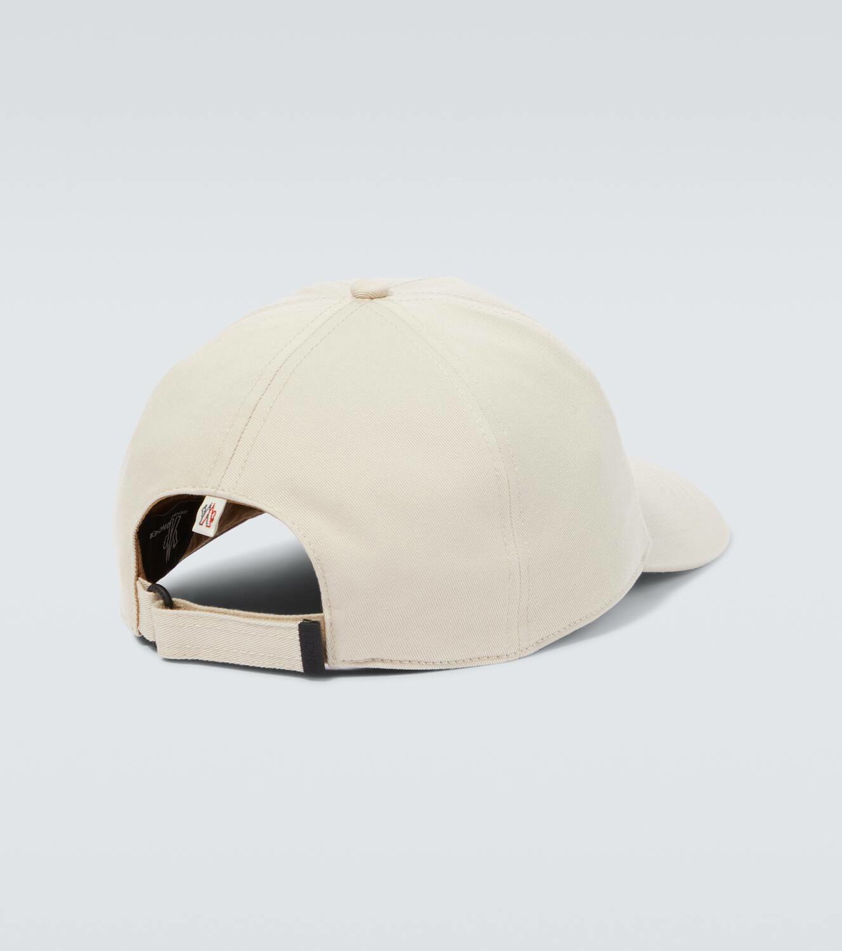 Moncler Grenoble Logo cotton gabardine baseball cap