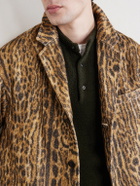 Visvim - Bowen Leopard-Print Silk Blazer - Neutrals