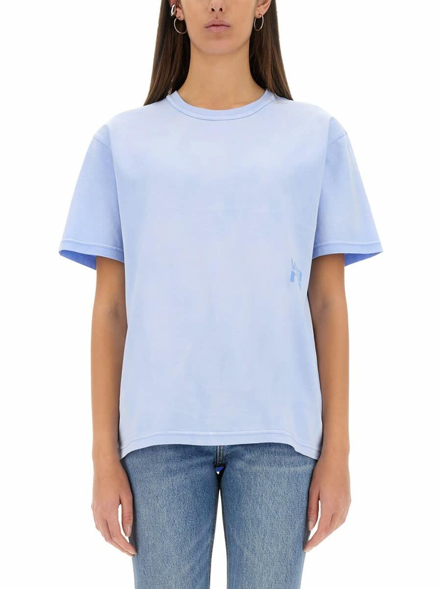T by Alexander Wang Embroidered Oxford Oversize Shirt T by T by Alexander Wang Embroidered Oxford Oversize Shirt T by