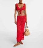 Anna Kosturova Brigitte crochet bra top