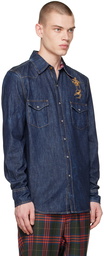 Vivienne Westwood Blue Sid Shirt