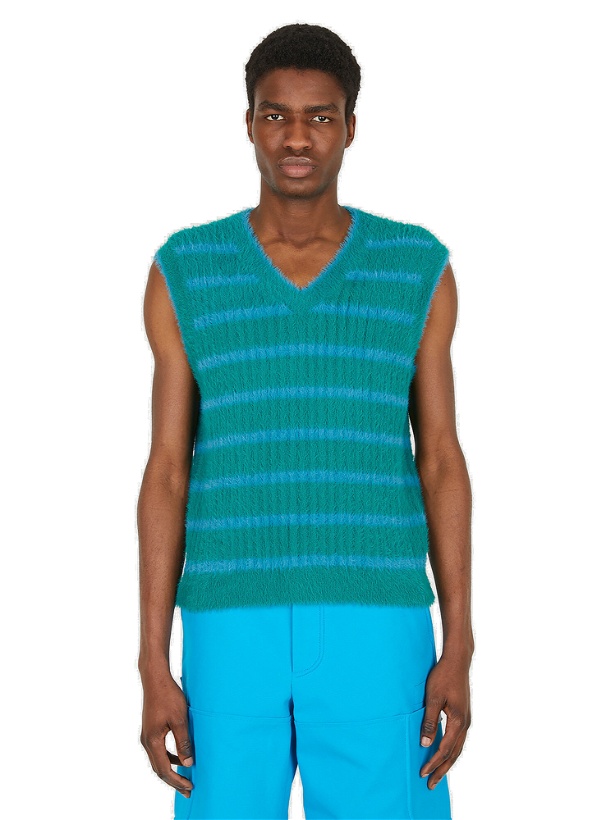 Photo: Le Gilet Neve Sleeveless Sweater in Green