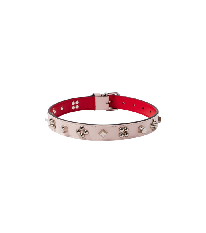 Photo: Christian Louboutin Loubicollar Medium leather dog collar