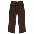 Foret Men's Shed Corduroy Pant in Brown