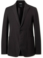 Zegna - Slim-Fit Wool and Linen-Blend Suit Jacket - Brown