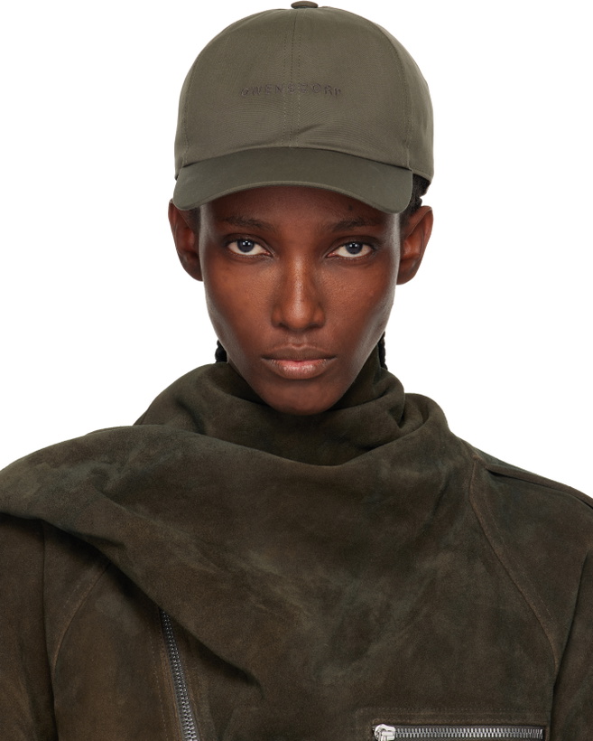Photo: Rick Owens Khaki Concordians Owenscorp Embroidered Cap