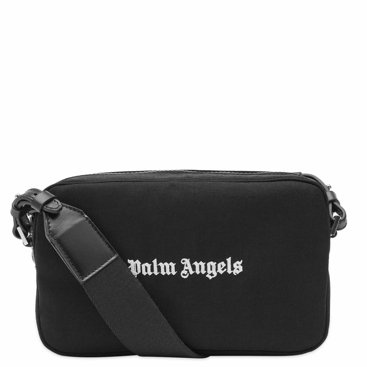Photo: Palm Angels Men's Cordura Camera Bag in Black