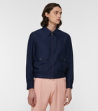 Lardini - Cotton and wool blouson jacket