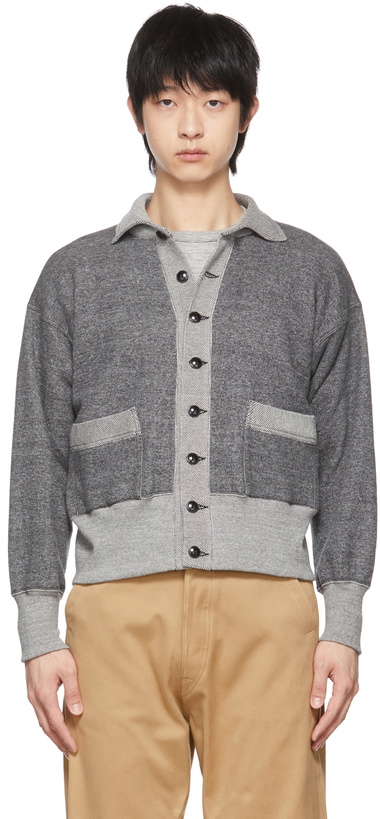 Photo: Taiga Takahashi Grey Cotton Cardigan