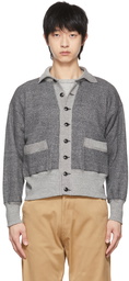 Taiga Takahashi Grey Cotton Cardigan