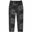 Gramicci Men's Weather Wide Tapered Pant in Black