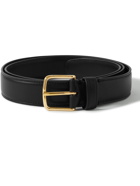 The Row - 3cm Leather Belt - Black