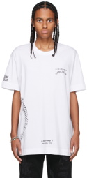 Givenchy White Chain Logo T-Shirt