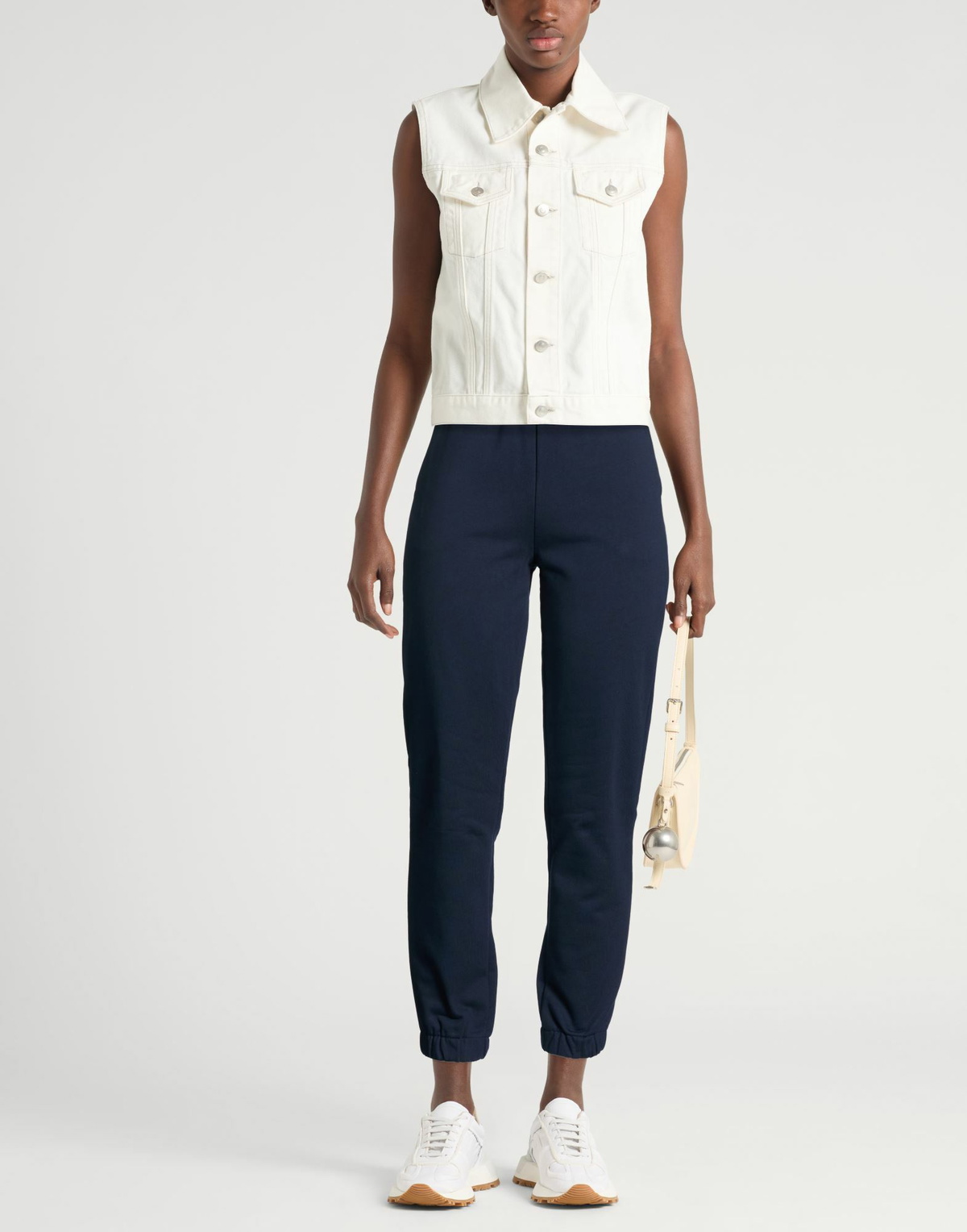 Lacoste Womens Pants in Navy