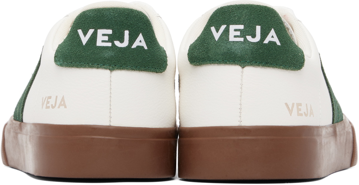 VEJA Off-White Campo Leather Sneakers
