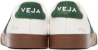 VEJA Off-White Campo Leather Sneakers