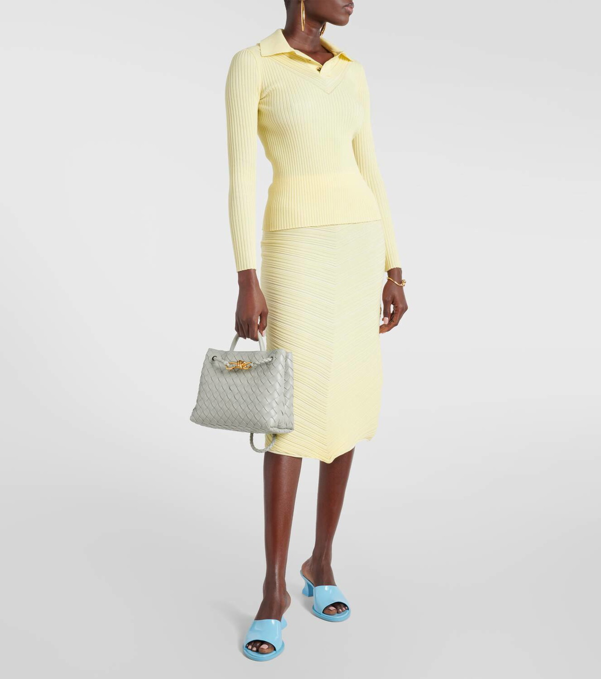 Bottega Veneta Cha-Cha leather mules Bottega Veneta