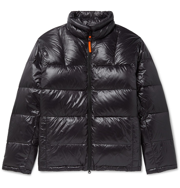 Photo: Aspesi - Quilted Nylon-Ripstop Down Jacket - Blue