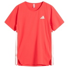Adidas Running Men's Adidas Adizero Running T-Shirt in Red