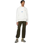 ADER error Khaki and Purple Wool T-914 Trousers